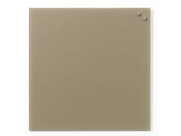 Magnetisk Glastavla 45 X 45 Cm Beige Beige 55X4x54mm (1St)