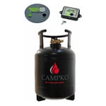 Pack campko Bouteille gpl Bluetooth Réservoir 15L + Afficheur et Jauge Camping Car