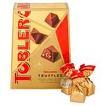 Toblerone Milk Chocolate Truffles Gift Box 180g x 4 - Perfect for EASTER gifting