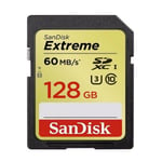 Sandisk SDSDXN-128G-G46 Extreme SDXC Card 128GB 60MB/s Class 10 UHS-I