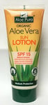 Premium Aloe Vera Sun Lotion Spf15 200ml Provides Protection Again Fast Shippin