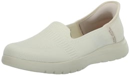 Skechers Femme on-The-go Flex-Chaussures Camellia Hands Free Slip-ins Mocassin, Blanc crème, 37 EU