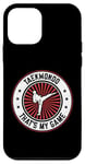 Coque pour iPhone 12 mini Le taekwondo, c'est mon jeu - Taekwondo Fighter