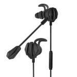 G6 black Écouteurs de jeu dynamiques filaires avec touristes, contrôle du volume du micro, casque de jeu, ensembles de sauna, PS4, Xbox One, Nintendo Switch, PUBG, PC, 3.5mm ""Nipseyteko