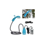 Douche de Camping Portable, pompe de douche de Camping en plein air, pomme de douche Rechargeable pour Camping randonnée