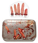 5 Bloody Severed Fingers Thumb Halloween Party Horror Prop Decoration UK SELLER