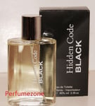 Brand new Hidden Code Black For Men 100ml Men's Perfume very nice smell