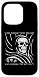 iPhone 14 Pro Void Above Below Within Without Death Dark Gothic Emptiness Case