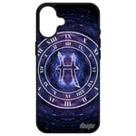 Coque Silicone Pour Iphone 16+ Plus Signe Astrologique Poisson Telephone Du Zodiaque Ciel Etoiles Montre Bleu Pas Cher Galaxie Etui Apple