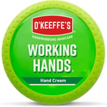 O’Keeffe’s Working Hands, 96g Jar - Hand Cream for Extremely Dry
