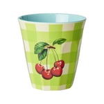 Love Therapy Cherry melamin mugg - green