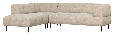 WOOOD Lloyd Sofa m. chaiselong, Natural Melange