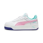 PUMA Carina Street Jr Basket, Menthe Mauve Blanche, 38 EU