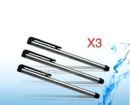 Lot 3x stylets stylus stylos tactiles pour Sony Xperia SP