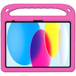 Børne cover med Håndtag til iPad 10.2" - Pink