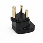 Adaptateur de prise universel,convertisseur de voyage,CE,Amérique,Europe,Kr,AU,EU vers US,UK,USA,Afrique du Sud,Inde,Italie,Suisse - Type Type M-Black