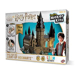 BLADEZ Harry Potter Hogwarts Castle, Light Up Model includes Great Hall, Licensed Build Kit with lights, Activity Set for kids, Wizarding World, Creative Maker Kitz by Bladez Toyz