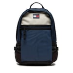 Ryggsäck Tommy Jeans Mochila color block con logo engomado de hombre AM0AM12611 Mörkblå