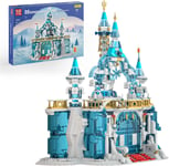 Mould King 11007 Frozen Entrance Castle Building Bricks Model 1098pcs Lighting