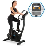 Cardio Exercise Bike Cross Training Bluetooth Pulse  15kg Flywheel Fitness Black