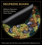 Return to Dark Tower: Neoprene Game Board Mat (⌀80 cm)