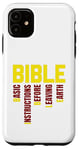 Coque pour iPhone 11 INSTRUCTIONS DE BASE AVANT DE QUITTER LA TERRE - B.I.B.L.E