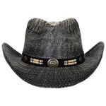 Chapeau Cowboy Homme Femme En Paille Strawhat TEXAS