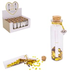 Mini 'Message In a Bottle' Wedding Favour, Valentines Gift Personalise yourself