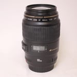 Canon Used EF 100mm f/2.8 USM Autofocus Macro Lens