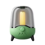 Bluetooth Mini Haut-Parleur Haut-Parleur Sans Fil Coloré LED Respiration Lampe USB Subwoofer Portable Musique Colonne Sonore Pour PC Téléphone,vert