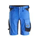 Snickers Workwear AllroundWork, arbetsshorts stretch - Klarblå/Svart - 070