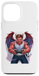 iPhone 13 Pro Max Battle Scarred Devil Angel Unleashed Power Tee. Case