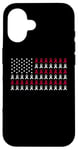 Coque pour iPhone 16 Family HIV Awareness Red Ribbon American Flag AIDS Survivor