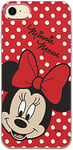 ERT GROUP Coque de téléphone Portable pour Apple Iphone 7/8/ SE 2/ SE 3 Original et sous Licence Officielle Disney Motif Minnie 026 Parfaitement adapté à la Forme du téléphone Portable, Coque en TPU