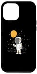 Coque pour iPhone 13 Pro Max Astronaute avec ballon