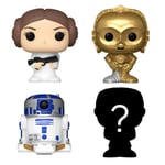 Figurine Bitty Pop! - Star Wars - Un Nouvel Espoir Pack De 4 1 aléatoire