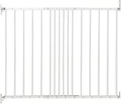 BabyDan Multidan Extending Metal Safety Gate, White - Fits Openings 62.5cm - -