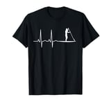 Stand Up Paddling Heartbeat Paddle Board Gift Idea Men T-Shirt