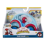 Spidey et Ses Amis Extraordinaires Web-Spinners, Quartier général de Spidey  et Ses Amis avec Figurine, véhicule et Accessoires