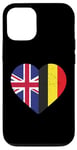 iPhone 13 Belgian heritage UK Belgium British Flag Belgium Flag Case