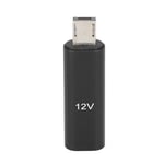 USB till DC Adapter Rak Huvud 12V Typ‑C Hona till Hane PD Datortillbehör för ASUS Laptops