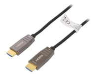 Cable HDCP 2.2.HDMI 2.1.optique UHD 8K 10m - Noir