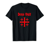 Jerusalem Cross Crusades Emblem Knights Templar Soldiers T-Shirt