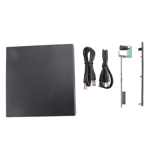 12.7mm External DVD Enclosure USB 2.0 External DVD/CD-ROM Case for Laptop9686