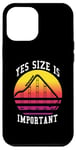 Coque pour iPhone 12 Pro Max Oui La taille est importante Motif montagnes russes