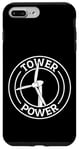 Coque pour iPhone 7 Plus/8 Plus Opérateur D'éoliennes Tower Power