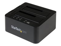 StarTech.com Duplicateur de Disques Durs Autonome, Cloneur à 2 Baies - Duplicateur de disque dur - 2 Baies (SATA-300) - pour P/N: TBLT3MM1MA, TBLT3MM2M, TBLT3MM2MA