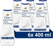 Dove Advanced Care Deeply Nourishing Body Wash Body Cleanser shower gel with sk