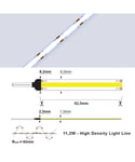 LED Strip 24V IP20 2700K 11,2W/m High Density Light Line, 5 meter pakke