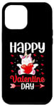 iPhone 12 Pro Max Unicorn Happy Valentine Day Couple Funny Unicorns Lovers Case